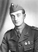 Korpral Bertil Johansson, tredje kompaniet I 14, Gävle.  30 november 1944.