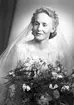 Brudparet Pedersen, Staketgatan 51, Gävle. 9 december 1944.
