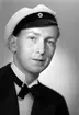 Kandidat Erik Andrén, Matsbacken, Horndal. 9 maj 1945.