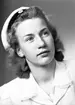 Kandidat Falquist, Kaserngatan 60, Gävle. 15 maj 1945.
