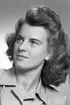 Fröken Etel Lundbäck, Bönan, Gävle. 7 september 1945.