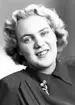 Fröken Ann-Marie Wallensten, Strömsborgsvägen 7, Gävle. 5 oktober 1945.