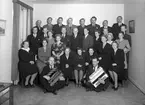 Svenska Litografiförbundet Gävle Avdelningen. Oktober 1945.