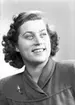 Fröken Ingrid Hedberg, Norra Fiskargatan 15, Gävle. 23 november 1945.