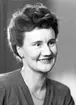 Fröken Tova Karlsson, Kammargatan 4, Sandviken. 6 december 1945.