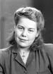 Fröken Inger Bohlund, Byggmästargatan 13, Gävle. 4 december 1945.