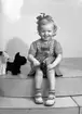Liten dotter till komminister Birger Smide, Prästgården, Skutskär. 5 december 1945.