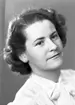 Fröken Kristina Gille, Sjukstugan, Sandviken. 5 december 1945.