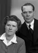 Herr och fru Johan Moberg, Box 73, Hagaström. 23 februari 1946.