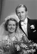 Brudpar Harry Persson. 30 mars 1946.