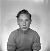 Edmund Pettersson Rederi AB. Legitimationsfotografi. Augusti 1950.