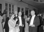 Gästriklands Läkarföreningen firar jubileum på Museet.  24 april 1952.