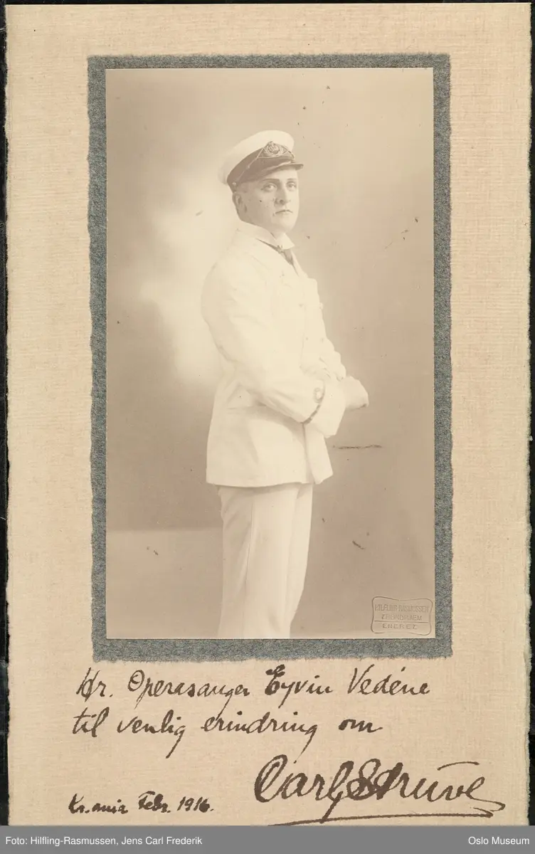 portrett, mann, operasanger, rollebilde, stående knefigur, kostyme
