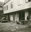 Gamla hotell Witts, rivet 1939, bakgård.