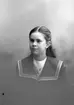 Margit Hultin, dotter till komminister Hultin.