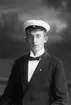 Student Johan Lindbäck. 1890 - 1960. Fjärde Tvärgatan 42, Gävle