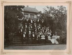 Bergmester Bachkes 60-års jubileum på Ringve gård 1896