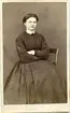 Kabinettsfotografi: fröken Augusta Nilsson