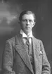E. J. Lindbäck, Ockelbo. Senare urfabrikör vid Bladins Ur i Gävle.