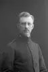 Adjutant Gustaf Friberg. Frälsningsarmén