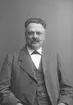 H. Petter Kindberg. Född den 29 september 1863. Nygatan 17, Gävle. Adjunkt vid Högre Allmänna Läroverket (Vasaskolan)
