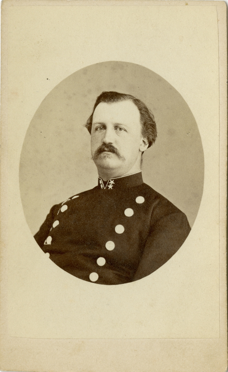 Porträtt av Adolf Henrik Forselius, löjtnant vid Första livgrenadjärregementet I 4.