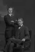 David Norberg och sittande Karl Grankvist, Kastet 17 , Bomhus