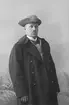Ingenjör J. Sandberg, Fjärde Tvärgatan 42, Gävle. Landstormsman