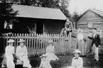 Jönspers fäbodvall omkring 1900, Brännfallet.