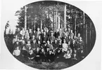 Söndagsskolan i Vinnersjö omkring 1925.