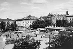 Gävle stad  Norr, Stortorget med Busstation.