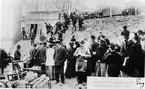 Bilden från vräkningarna i Mackmyra,
April 1906