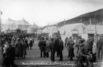 Marknad och cirkus på Stenkrossplan.