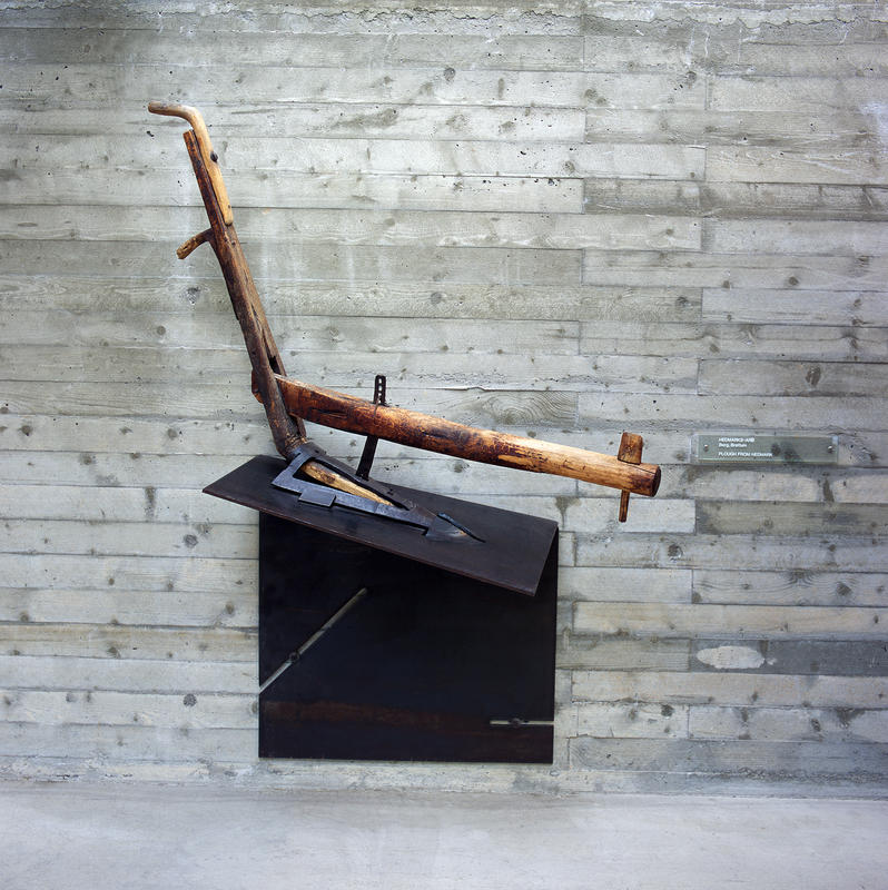 Old, traditional plough.