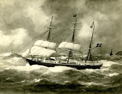 Bark 'Asta' (b.1869, Jørgensen & Knudsen, Holmen, Drammen, N