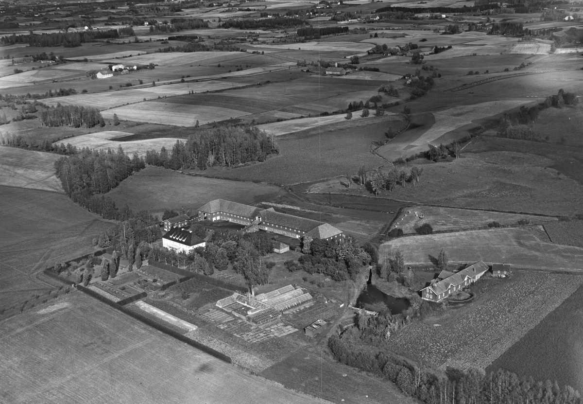 STAUR FORSØKSGÅRD, FLYFOTO