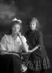 Lisa och Sigrid Sohlberg, Tredje Tvärgatan 32, Gävle