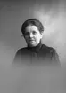 Fru Hulda Persson / Skoglund,  Mehedeby. Negativen kan ha blivit förväxlade se GRP 09801. 2015-10-01