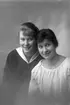 Från vänster, Ellen Grääs och Greta Björk.