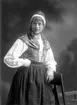 Fröken Ebba Söderström. Sjöströms fabriksbod