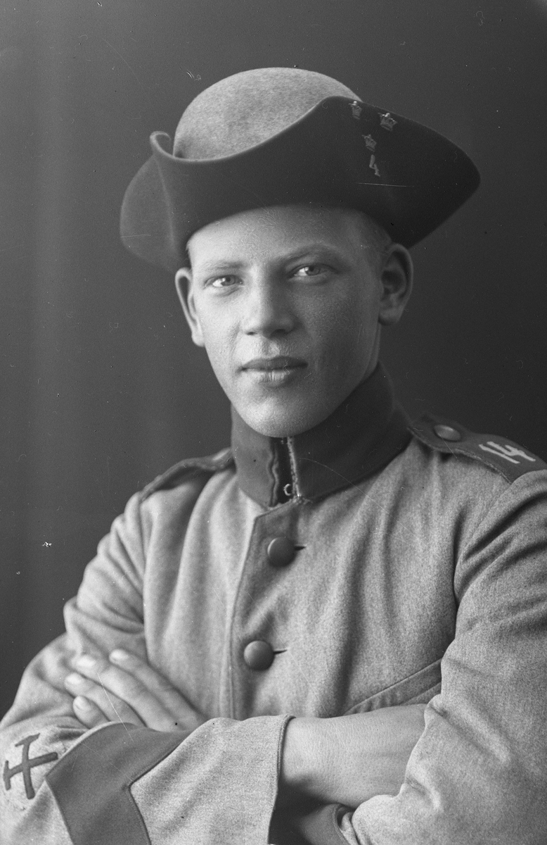 Värnpliktige 1/4 Svensson, Kungsbäck, Gävle