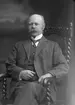Tullkontrollör / Skeppsmätare Ernst Larsson, född 20 december 1868. Nygatan 43, Gävle. Källa: W.Lindeberg  