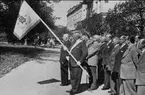 Göteborgsskvadronens 25-års jubileum firades i Skövde 27 maj 1956.