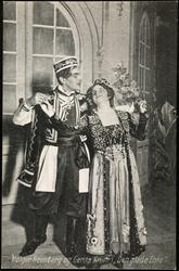 Holger Reenberg og Gerda Krum i "Den glade Enke".