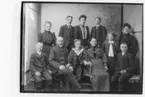 Familjegrupp, 11 personer.
A.G. Andersson