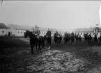 Kursen på stallplan. Strömsholm 1910-11.