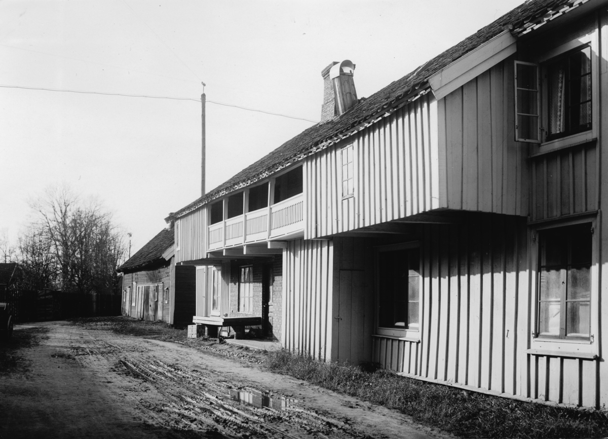 Färghandlare Sundins hus vid torget i Värnamo.