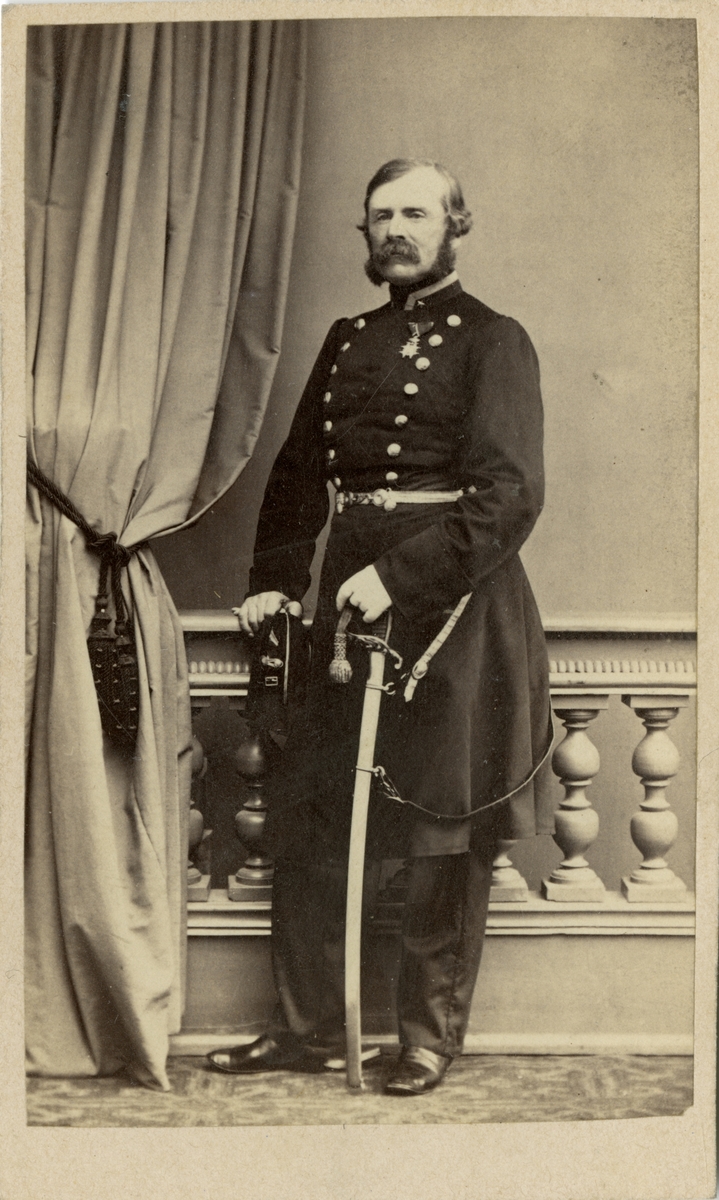 Porträtt av major Carl Anders Neiglick.