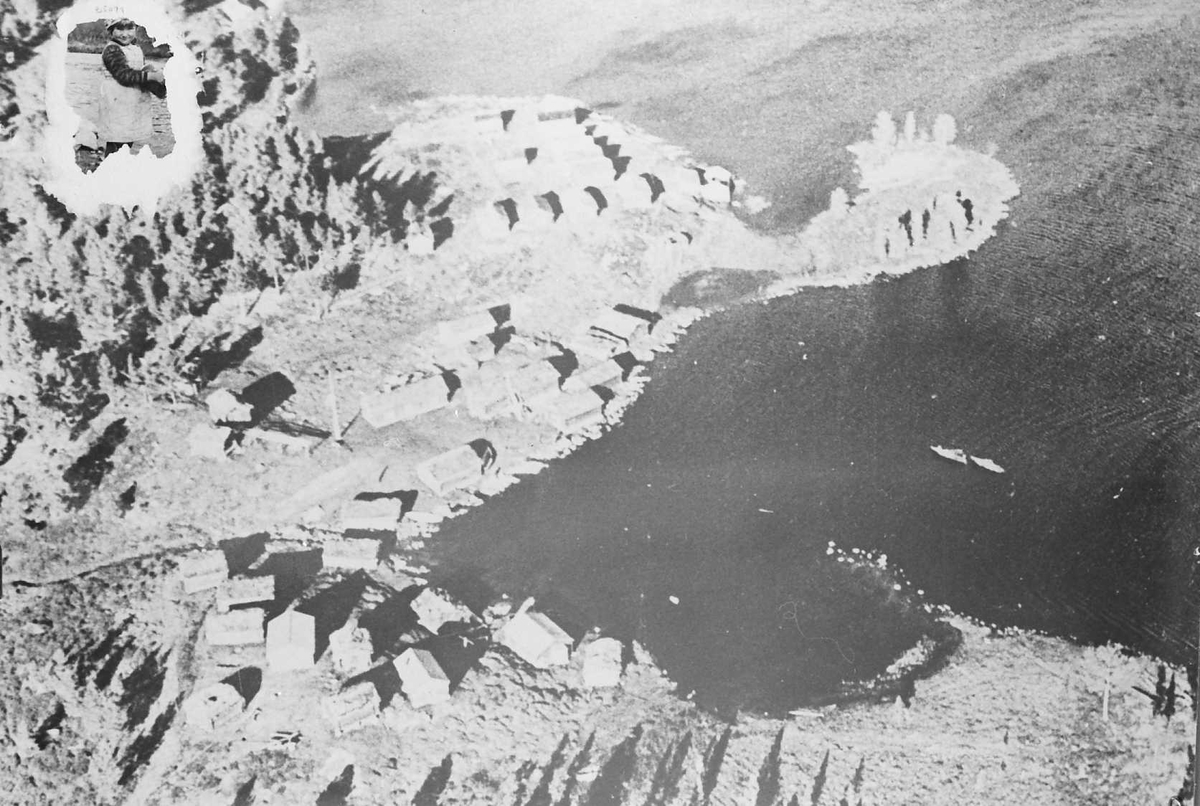 Naturforhold, bygninger. Fiskevollen, Sølensjøen. 