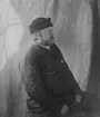 Porträtt av upptäcktsresanden Adolf Erik Nordenskiöld taget i samband med Vegaexpeditionen 18781880.